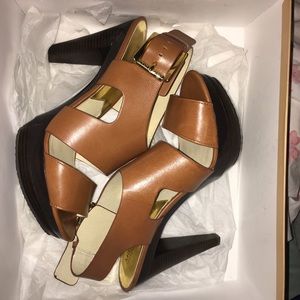 Brown Micheal kors heels